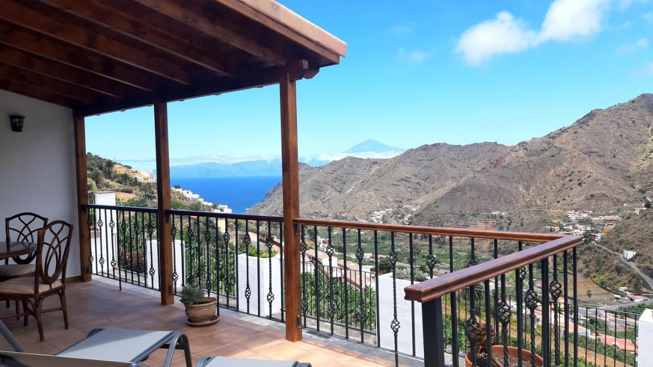 Casa La Sabina Roja 1 - Casa Con Impresionantes Vistas Sobre Hermigua Y El Mar エクステリア 写真