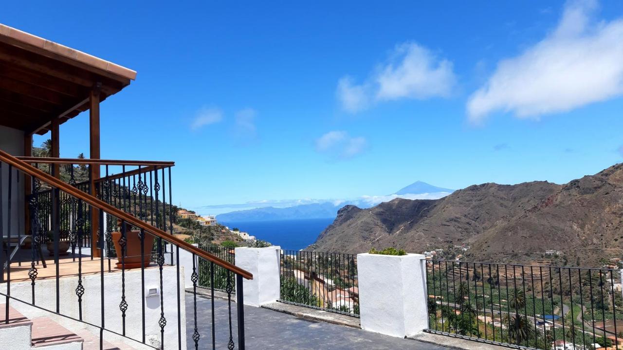 Casa La Sabina Roja 1 - Casa Con Impresionantes Vistas Sobre Hermigua Y El Mar エクステリア 写真