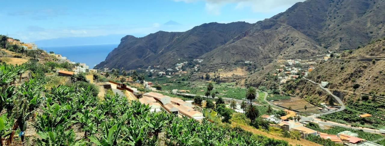 Casa La Sabina Roja 1 - Casa Con Impresionantes Vistas Sobre Hermigua Y El Mar エクステリア 写真