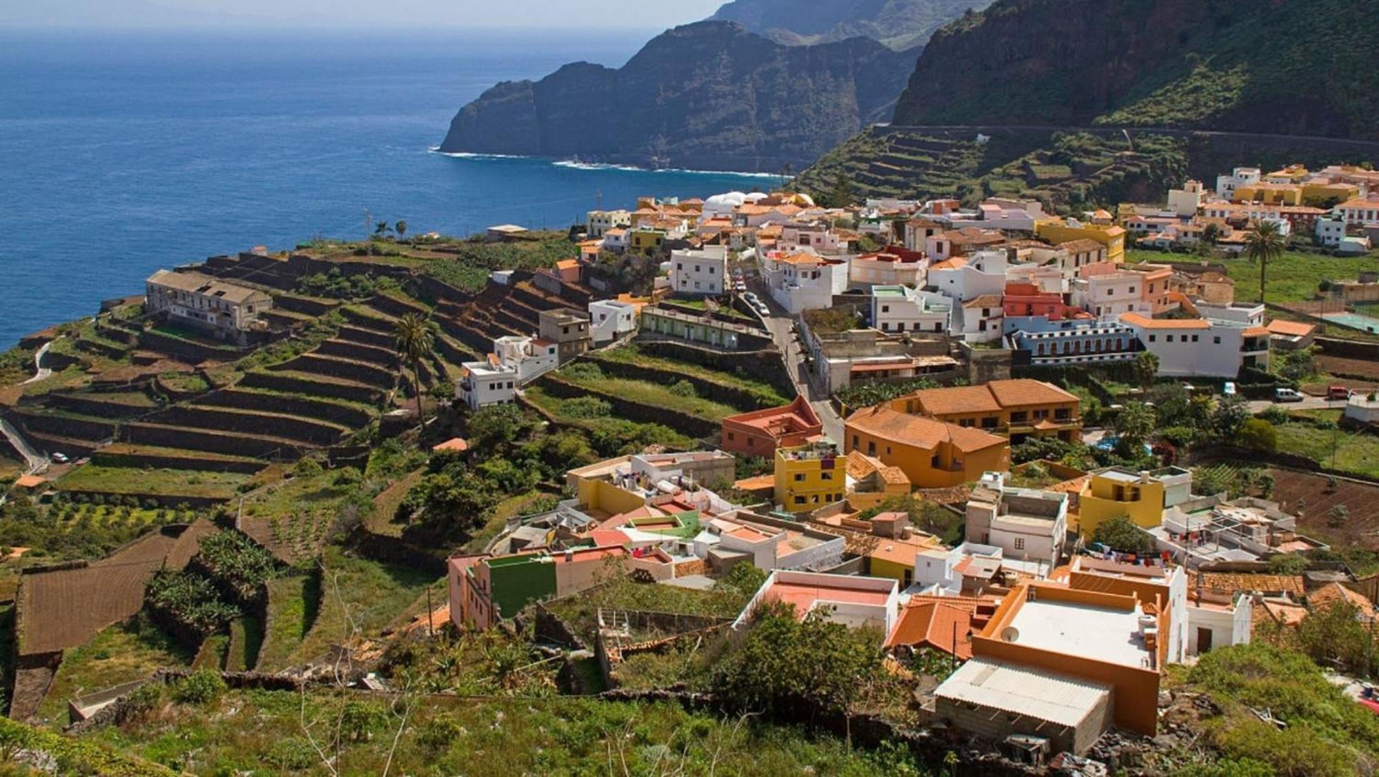 Casa La Sabina Roja 1 - Casa Con Impresionantes Vistas Sobre Hermigua Y El Mar エクステリア 写真